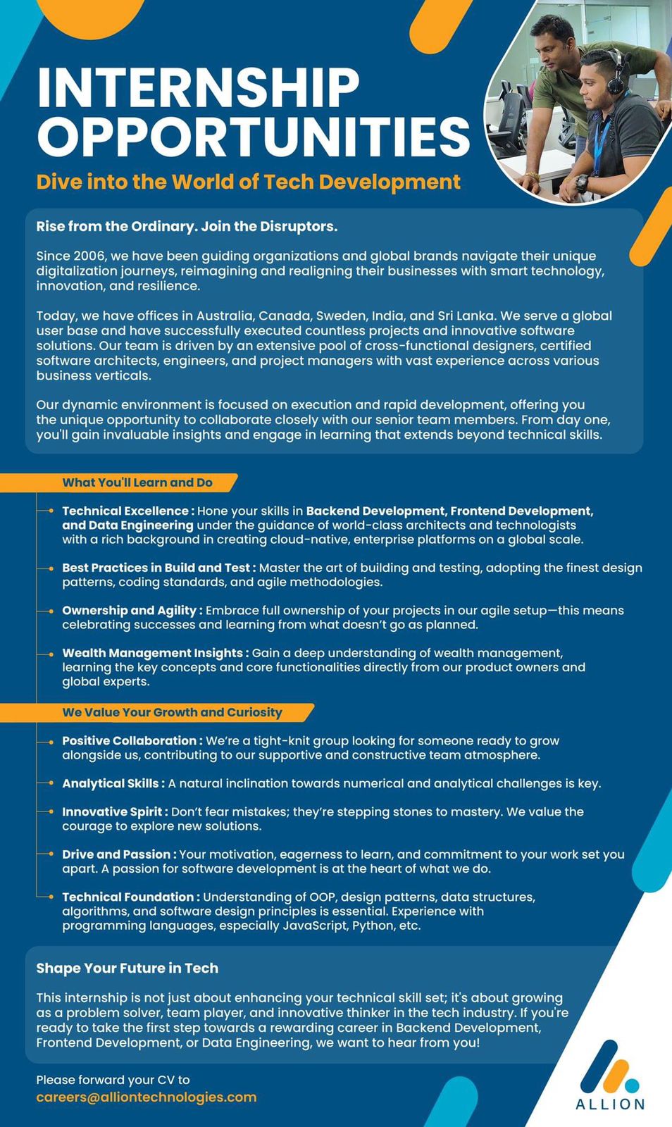 Internship Opportunities - Jobseeker.lk