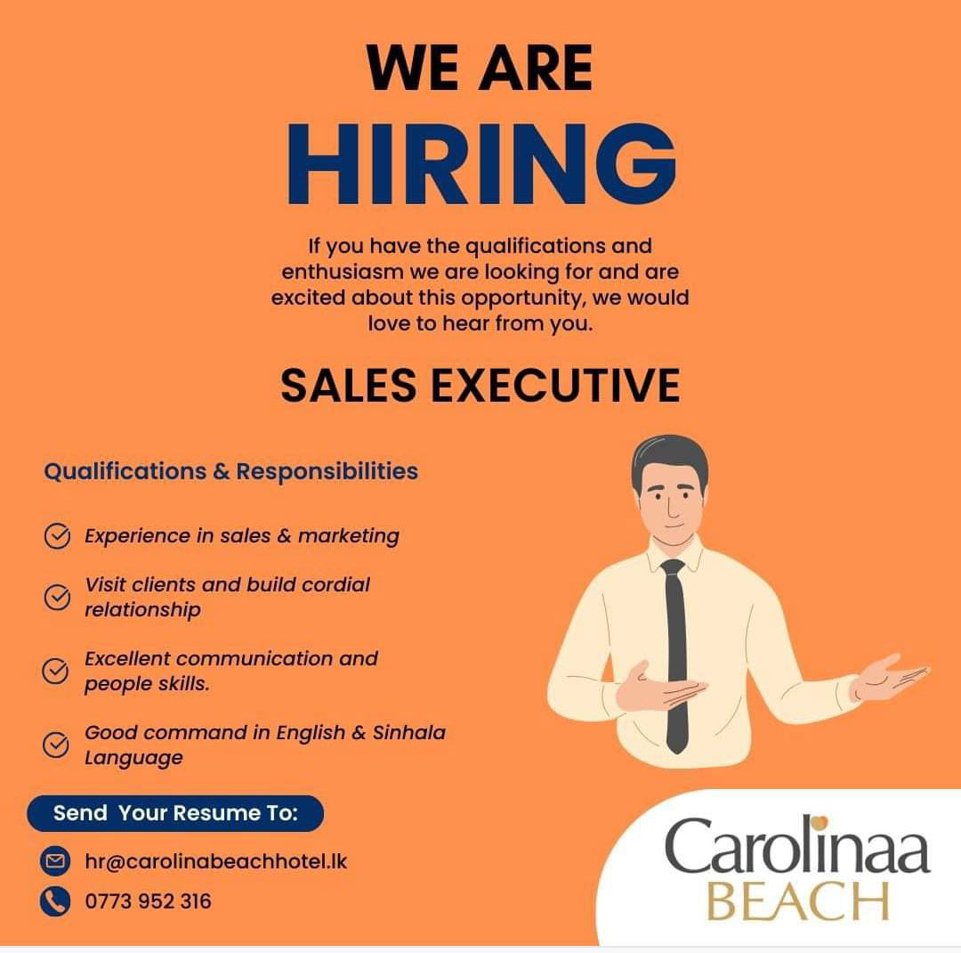 Sales Executive - Jobseeker.lk