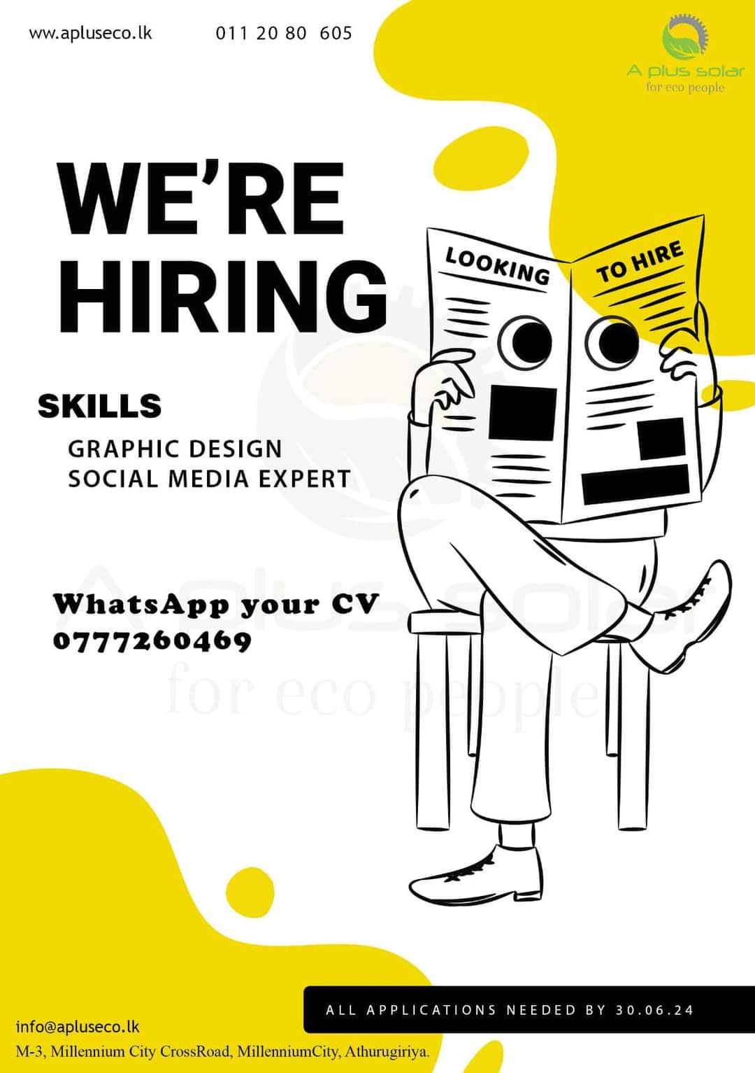 Graphic Designer Social Media Specialist Jobseeker Lk