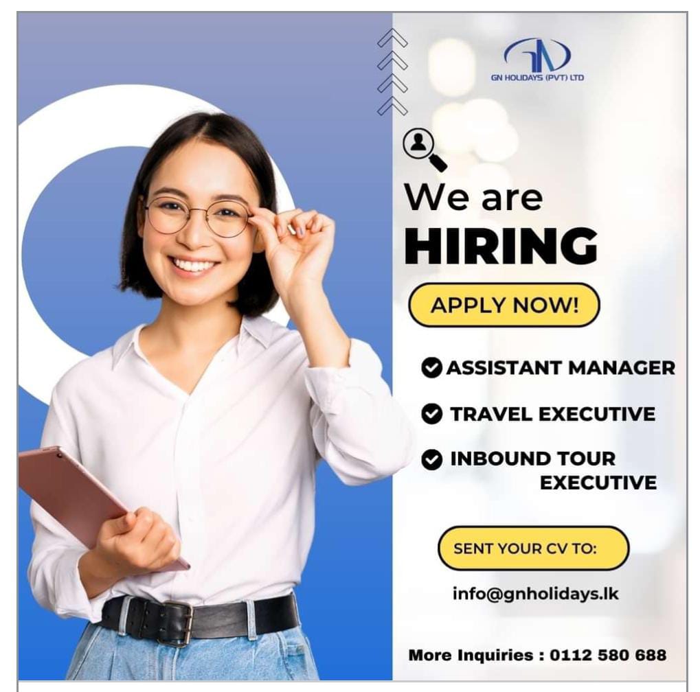 Assistant Manager| Inbound Tour Executive|Travel Executive