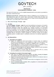 Job Ad - Sr Manager _ Manager Legal_1