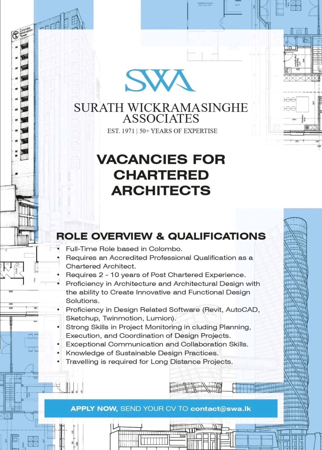 Architect Jobseeker Lk